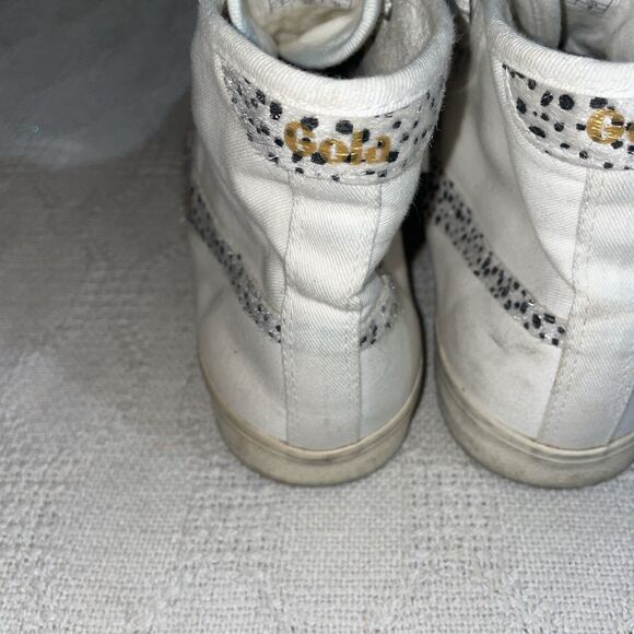 Gola Mark Cox Women’s Ankle Top Sneakers Size 40 U.S. 9 M White Athleisure - Picture 11 of 12